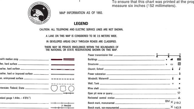 Топографія - 2.  Визначення топографічних символів на карті