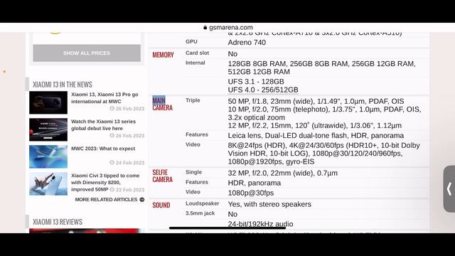 Xiaomi 13 Unboxing Detail Review смотреть онлайн