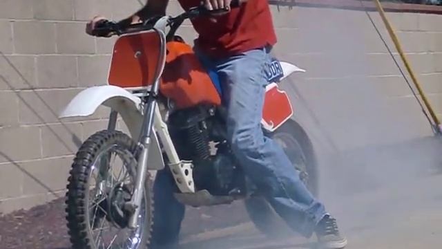 1987 Honda XR 80 Burnout смотреть онлайн