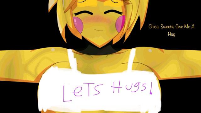 Chica Is Giving Me A Hug! смотреть онлайн