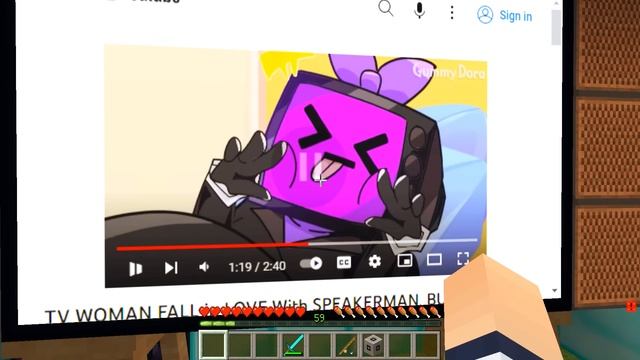 КАК РОДИЛСЯ РЕБЕНОК ТВ МЭНА И ТВ ВУМЕН В МАЙНКРАФТ 100% ТРОЛЛИНГ МУЛЬТИК SKIBIDI TOILET ХАРДИ смотреть онлайн