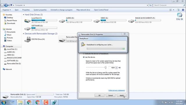 How to Use Pen Drive As RAM(Speed up your PC)Ready boost смотреть онлайн