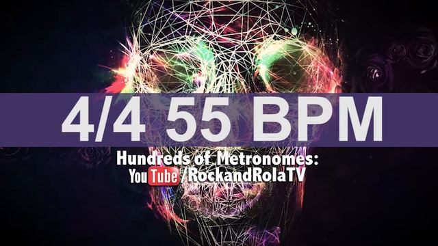🔴 55 BPM Tech Pop Metronome смотреть онлайн