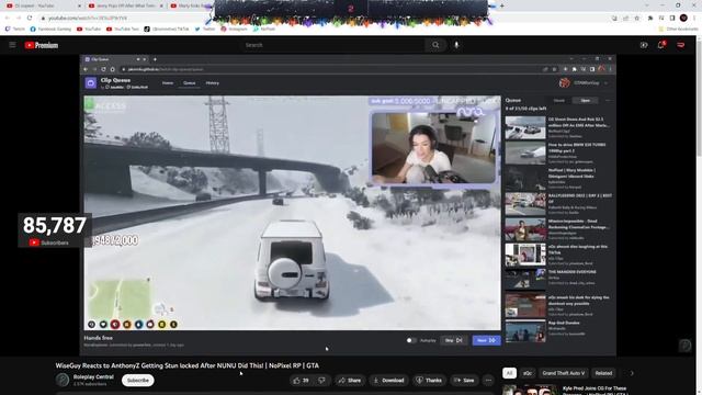 Ramee Reacts to Tony Getting Stun Locked After NUNU Did This | NoPixel RP | GTA | CG смотреть онлайн