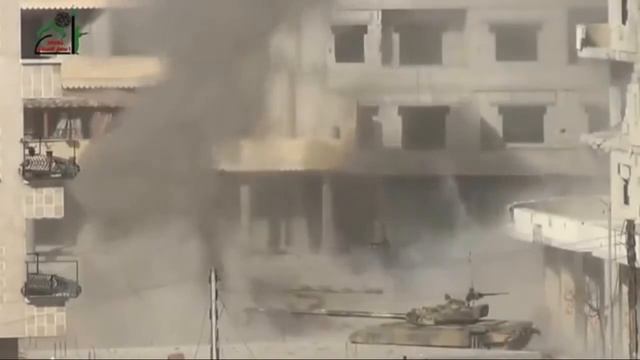 Ужасные подрывы танков в Сирии. Это должен увидеть каждый. Шок!!! смотреть онлайн