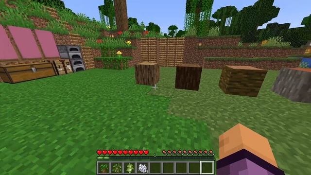 Древесина (Log) - Как сделать / скрафтить, рецепт, для чего нужна и как использовать MINECRAFT смотреть онлайн