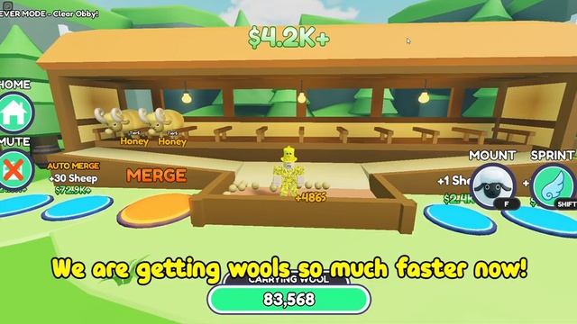Making the biggest Sheep Farm in Sheep Tycoon Roblox! смотреть онлайн