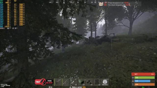 RUST Benchmark Ryzen 5 3600 + GTX 1660 Super + 16GB RAM смотреть онлайн