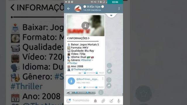 Como Criar Divulgação com Opções no Telegram Bot "Buttons" смотреть онлайн