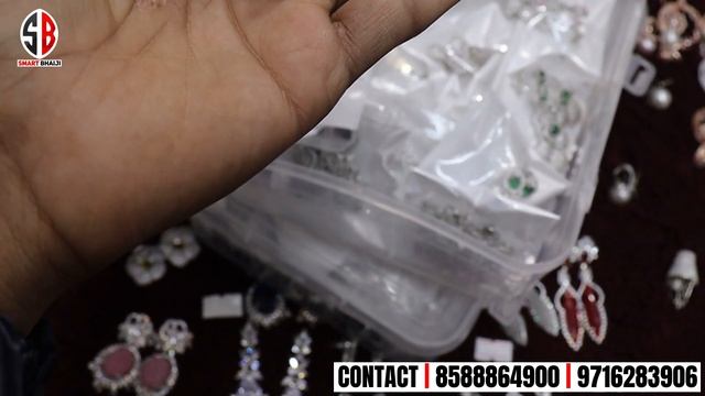 Premium Bridal AD Jewellery Wholesaler in India | Latest American Diamond Necklace Earrings смотреть онлайн