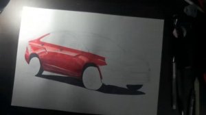 Рисую машину Lada Vesta 2021 #cardrawing #drawing #art #sketch #cars #lada