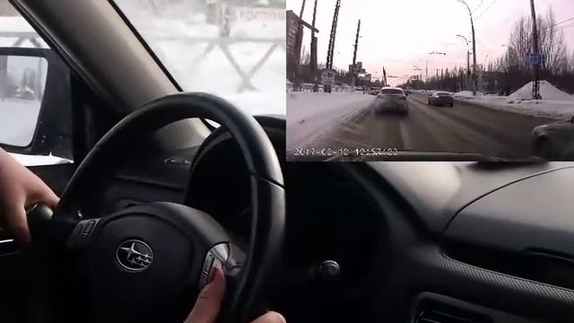 Вождение автомобиля Subaru Forester при помощи ручного управления смотреть онлайн