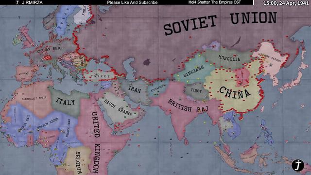 What if France Had Puppets. - Hoi4 Timelapse смотреть онлайн