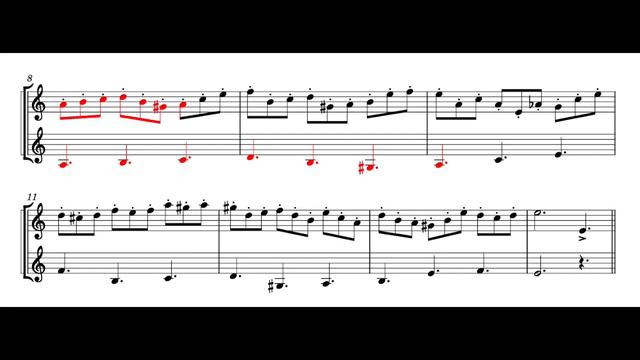 "The Lick," but it's in counterpoint with an augmented and doubly augmented version of itself in 9/ смотреть онлайн