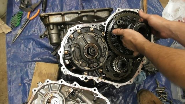 Part 1-4 2002 Lexus RX300 U140 Transmission Disassembly смотреть онлайн