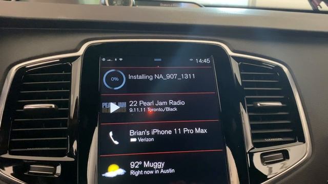 Volvo Sensus USB Update Failure смотреть онлайн