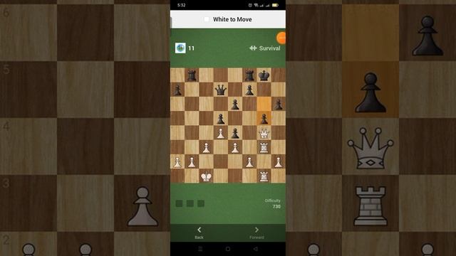 Chess.com Solve, Puzzle Survival, Missed Day 92