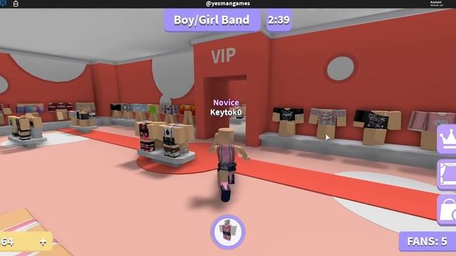 Первый танец в РОБЛОКС - Симулятор танцев в ROBLOX Dance Off челендж смотреть онлайн