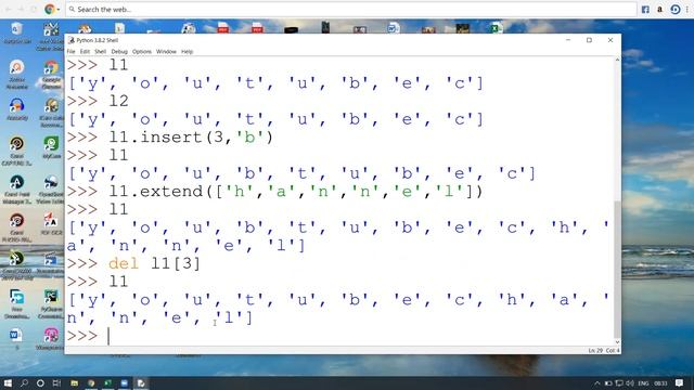 PYTHON TUTORIAL 11 - LIST IN PYTHON смотреть онлайн
