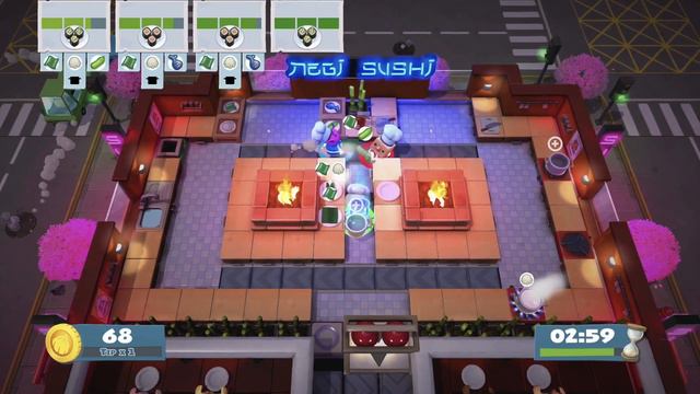 Overcooked 2 Gameplay - 3 Play Part 1 (No commentary) смотреть онлайн