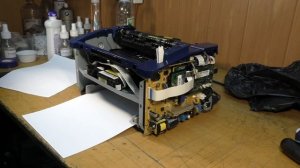 Xerox Phaser 3020 — неисправность блока лазера, печать белых листов