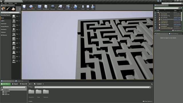 Maze Generator - UE4 смотреть онлайн