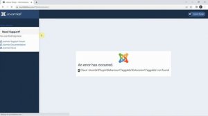 How to Fix Joomla 4 Error - Class 'Joomla\Plugin\Behaviour\Taggable\Extension\Taggable' not found