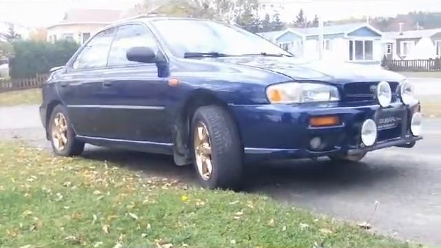 Subaru impreza GC 2000 2.2L смотреть онлайн