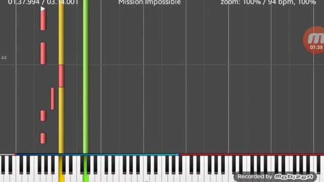 MISSION IMPOSSIBLE//impossible Piano//#1