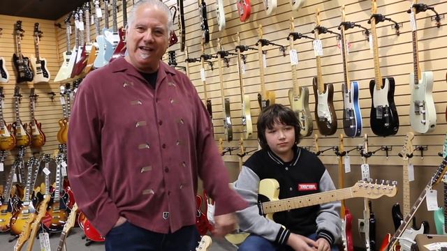 13-year-old Jacob McGibbon | Fender American Standard Telecaster | Norman's Rare Guitars смотреть онлайн