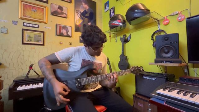 On my Schecter 006 SGR with the Blackstar for the first time | The NRM Project | Nayan Roy смотреть онлайн