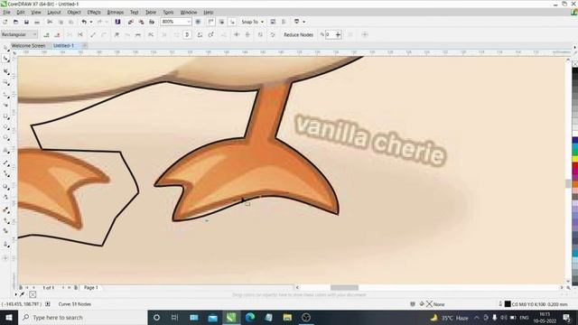 How to cut image using Freehand Tool | corel draw | Shilpa jatolia смотреть онлайн