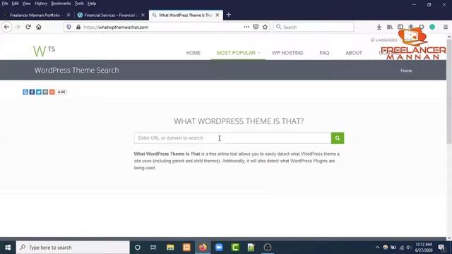 WordPress Tips and Tricks By Freelancer Mannan Part#1 | How to find out What WP Theme is that? смотреть онлайн