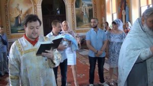 Таинство Крещения Михаила