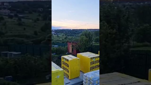 Прекрасный вид с объекта заказчика 😍 смотреть онлайн