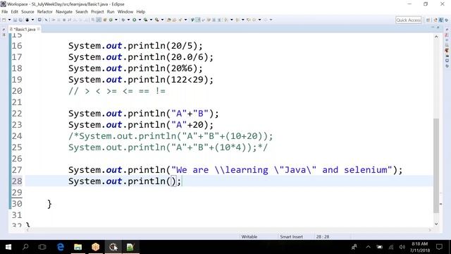 Java Basic - Syso_numericDatatypes смотреть онлайн