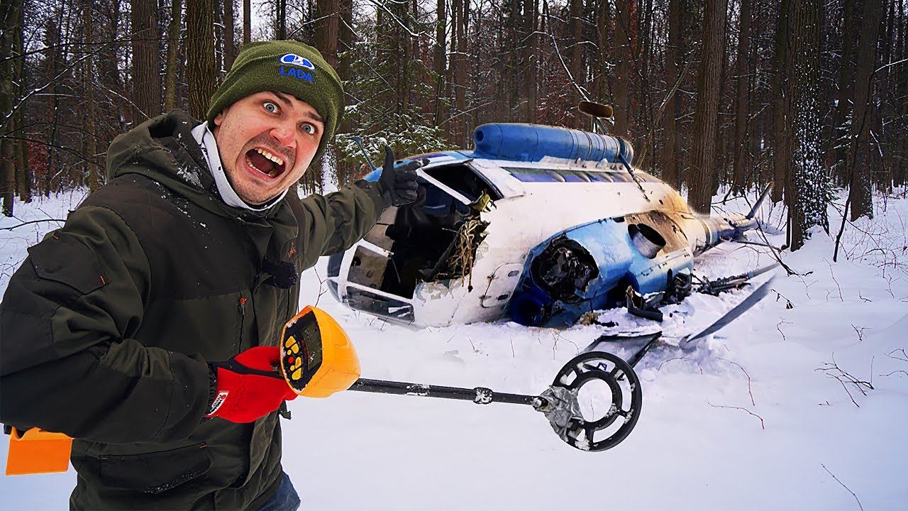 Эти находки мы нашли, где упал вертолет миллионера с Айфонами! смотреть онлайн