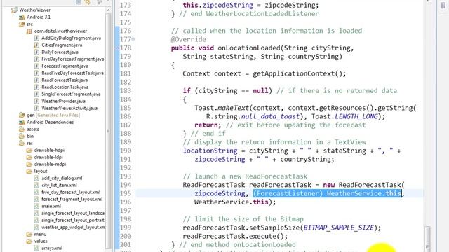 lesson14 65 WeatherProvider java Nested class WeatherServices2 смотреть онлайн