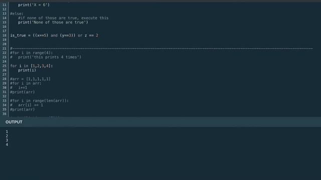 Programming Essentials: Loops and Conditionals смотреть онлайн