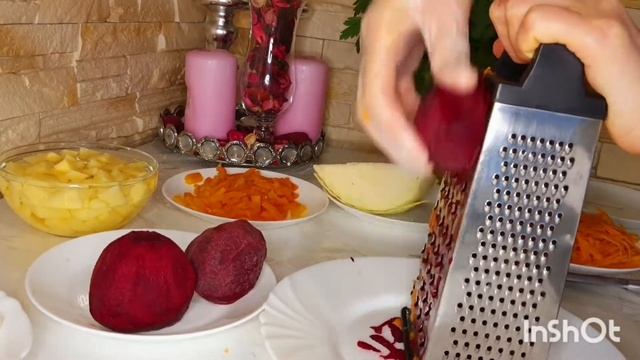 Очень вкусный борщ/ Ифтар? Пампушки с чесноком/ Рис с овощами и курицей ? смотреть онлайн