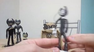 Бенди и чернильная машина из пластилина часть первая .