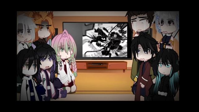 │Hashira react to Tanjiro and Nezuko Kamado│⚠️Spoilers!⚠️-gachamaggie!:)•1/?• *Gyomei can see* смотреть онлайн