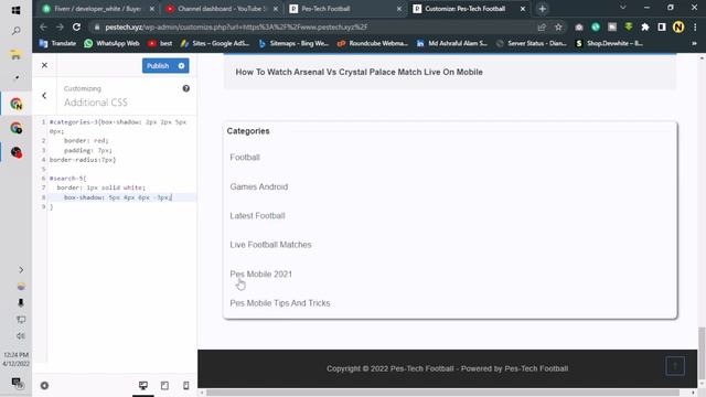 How To Design Anything By Custom CSS In WordPress Theme 2022 Web With White смотреть онлайн