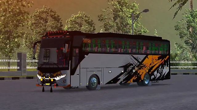 RE-EDITABLE LIVERY FOR JET BUS | Download now | Bus Simulator Indonesia | смотреть онлайн