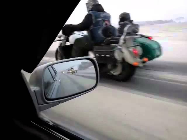 Прикол.-20 ГРАДУСО на мотоциклах по трассе. смотреть онлайн