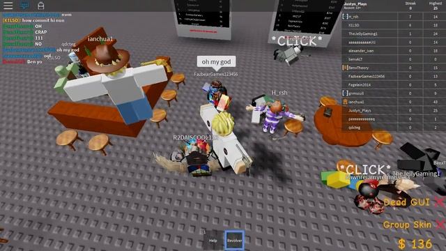 Roblox Ro - Roulette Simulator meeting the Creator! and getting shotgun смотреть онлайн