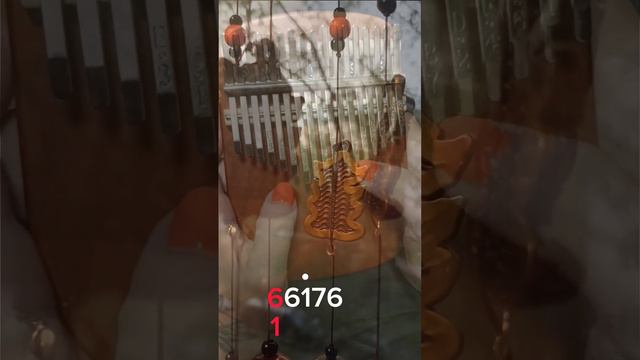 Ноты, табы для калимбы с аккордами. рождественская песенка. смотреть онлайн