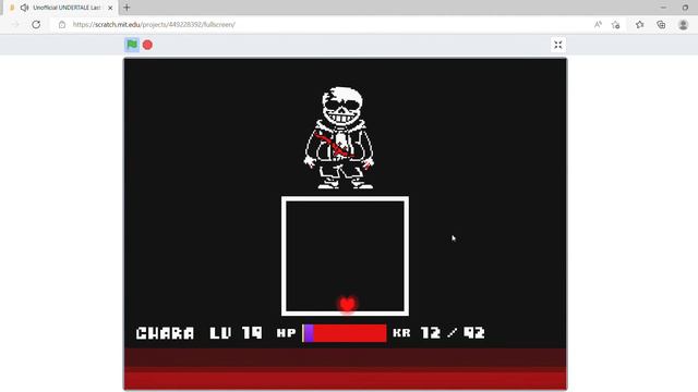 Undertale Last Breath Scratch