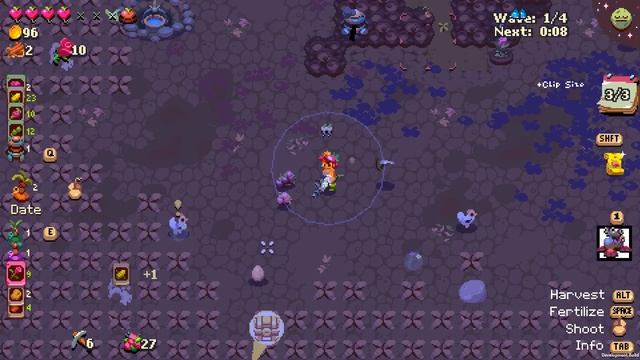 Let's Play Atomicrops [Early Access] - PC Gameplay Part 4 - The Endless Tide Of Horror Buns смотреть онлайн