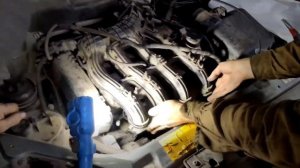 Замена впускного коллектора ВАЗ приора